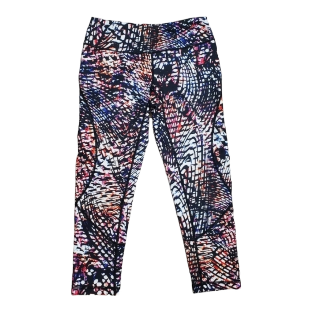 Zella Multicolored Cropped Active Leggings Size XS